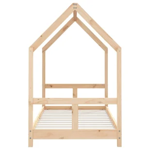 Rama łóżka dziecięcego, 80x160 cm, drewno sosnowe  Lumarko! - Łóżeczka i kojce - miniaturka - grafika 6