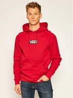 Bluzy męskie - Vans Bluza Versa Standard VN0A49SN Czerwony Regular Fit - miniaturka - grafika 1