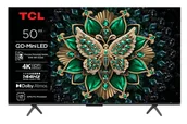 Telewizory - TCL 50Q6C 50” 4K Ultra HD Smart TV Wi-Fi Metaliczny - miniaturka - grafika 1