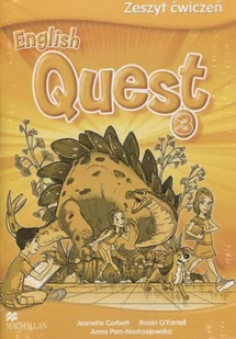 Macmillan praca zbiorowa English Quest 3. Zeszyt ćwiczeń - Edukacja przedszkolna - miniaturka - grafika 1