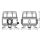 Oświetlenie warsztatowe - Ledvance LED-Worklight Value 360° Socket - miniaturka - grafika 1