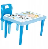 Zestawy mebli dla dzieci - ARTYK ZESTAW STOLIK Z KRZESEŁKIEM BLUE 8693461039607 - miniaturka - grafika 1