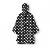 Torby podróżne - Peleryna mini maxi poncho, dots white RAN7073 - miniaturka - grafika 1