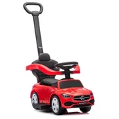 Chodziki - Milly Mally Pojazd z rączką MERCEDES C-Class Deluxe Red - miniaturka - grafika 1