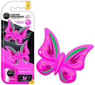 Zapachy samochodowe - MTM INDUSTRIES Odświeżacz powietrza aroma fancy shapes butterfly bubble gum AMI-A83533 - miniaturka - grafika 1
