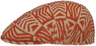 Czapki męskie - Kaszkiet Network 507 by Kangol, beżowo-czerwony, L (58-59 cm) - miniaturka - grafika 1
