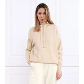 Bluzy damskie - Calvin Klein Bluza | Regular Fit | z dodatkiem kaszmiru - miniaturka - grafika 1