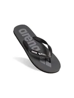 Klapki i japonki damskie - Arena Japonki w kolorze antracytowo-czarnym - miniaturka - grafika 1