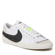 Półbuty męskie - Buty Nike Blazer Low '77 Jumbo DN2158 101 White/Black/White/Sail - miniaturka - grafika 1