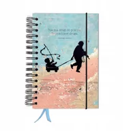 Zeszyty szkolne - Notes w linie zeszyt A5 pamiętnik notatnik planer - miniaturka - grafika 1