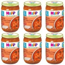 Hipp Zupka pomidorowa z ryżem i indykiem po 12. miesiącu zestaw 6 x 250 g Bio - Dania dla dzieci - miniaturka - grafika 1
