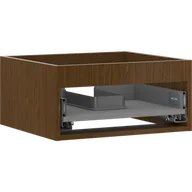 Szafki łazienkowe - Mexen Box-A korpus szafki podumywalkowej 50 cm, 1 szuflada, orzech - 91AX0-0500-235-1-86 - miniaturka - grafika 1