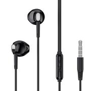 Słuchawki - XO EP52 jack 3,5mm czarne - miniaturka - grafika 1