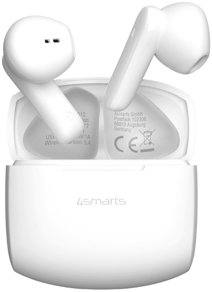 4smarts Wireless Headset SkyBuds Air biały