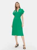 Sukienki - Tommy Hilfiger Sukienka codzienna WW0WW41868 Zielony Regular Fit - miniaturka - grafika 1