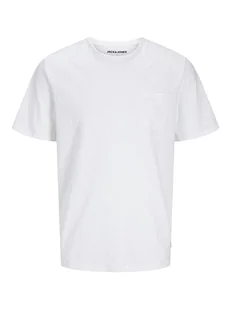 Jack & Jones Koszulka "Jake" w kolorze białym - Koszulki męskie - miniaturka - grafika 1