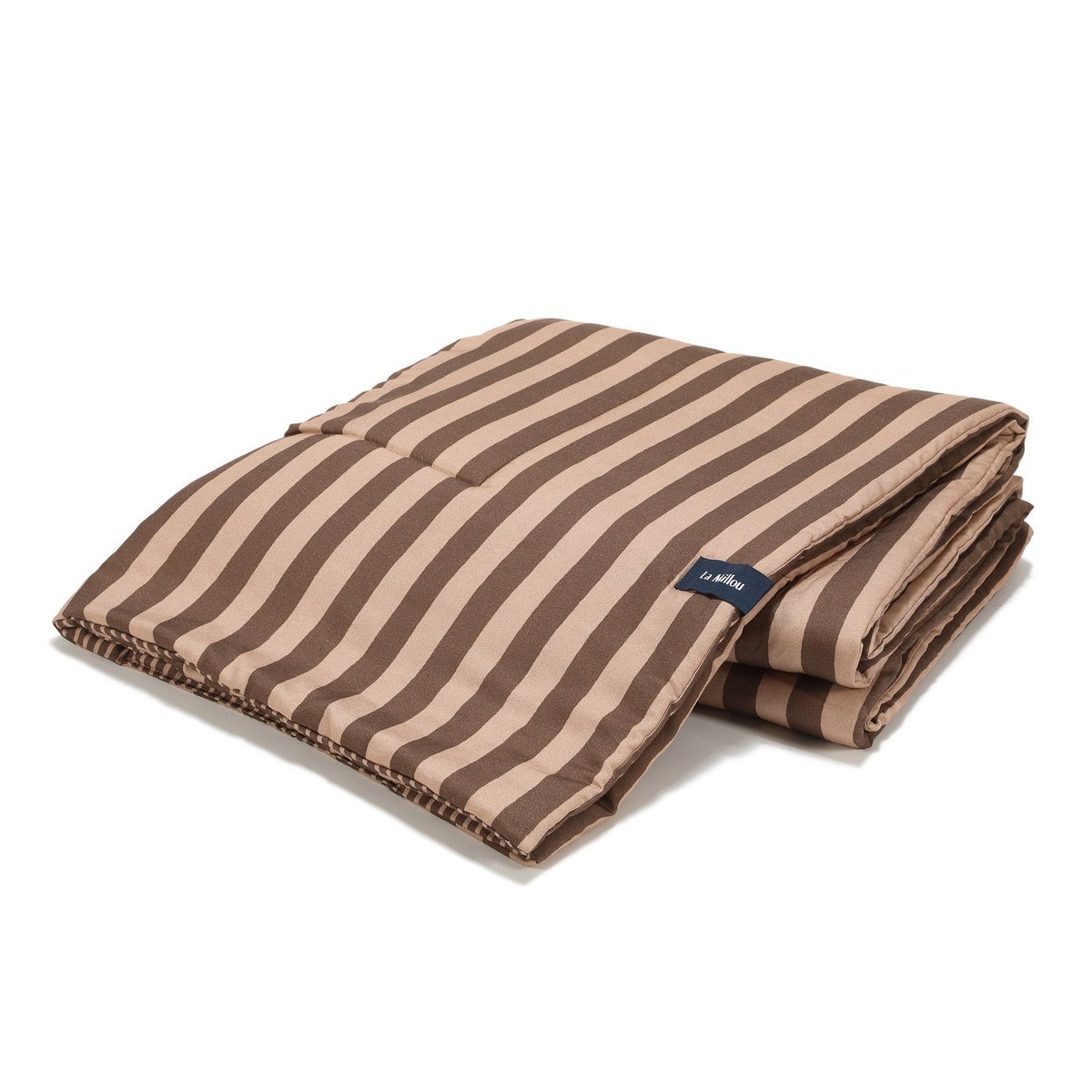 La Millou - Kołdra Bamboo STRIPES BROWN