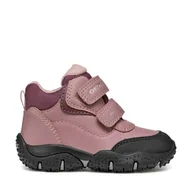 Buty dla dziewczynek - Trzewiki Geox B Baltic Girl B Abx B4654A 0MEFU C8J7J M Różowy - miniaturka - grafika 1
