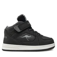 Buty dla chłopców - Sneakersy KangaRoos K-CPI Kalino Mid EV 00045 000 5003 Czarny - miniaturka - grafika 1