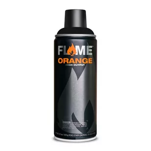Farba w sprayu Flame Orange 400 ml thick black - Farby i media malarskie - miniaturka - grafika 1
