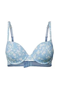 ESPRIT Bodywear damski Printed Micro RCS seksowny wyściełany biustonosz, pastelowy niebieski 3, 85 B, Pastel Blue 3, 85B - Biustonosze - miniaturka - grafika 1