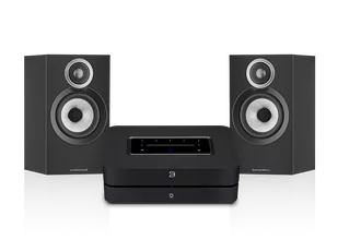 Bluesound POWERNODE (czarny) + 607 S3 (czarny) - Zestawy stereo - miniaturka - grafika 1