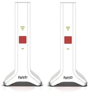 Pozostałe akcesoria sieciowe - FRITZ!Repeater Mesh Set 4200 Wzmacniacz sieciowy 4200 Mbit/s Czerwony, Biały 20003108 - miniaturka - grafika 1