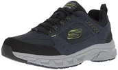 Trampki męskie - Skechers Męskie trampki Oak Canyon, Niebieska granatowa limonka Nvlm, 41.5 EU - miniaturka - grafika 1