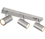 Lampy sufitowe - Globo 57911-3 - Oświetlenie punktowe ROBBY 3xGU10/25W/230V matowy chrom - miniaturka - grafika 1