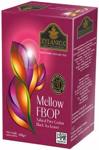 Czarna herbata liściasta ZYLANICA NEW DESIGN BLACK TEA MELLOW FBOP 100 g - Herbata - miniaturka - grafika 1