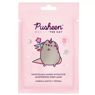 Pusheen, Moisturizing Sheet Mask, Nawilżająca Maska W Płachcie, 17g - Maseczki do twarzy - miniaturka - grafika 1