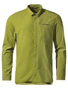 Koszulki męskie - VAUDE Męska koszulka polo Yaras LS, limonka (Wild Lime), L - miniaturka - grafika 1