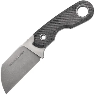 Viper BERUS2 Sheepfoot Stonewash M390, Czarna Canvas Micarta, Kydex VT4014CB - Noże - miniaturka - grafika 1