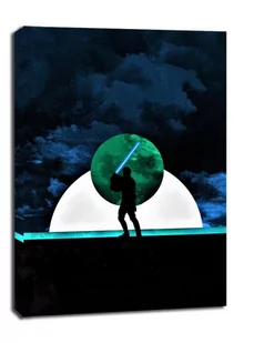 Sol Lunaris - Obi-Wan Kenobi, Gwiezdne Wojny Star Wars - obraz na płótnie Wymiar do wyboru: 61x91,5 cm - Obrazy i zdjęcia na płótnie - miniaturka - grafika 1