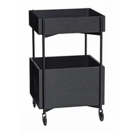 Wózki kuchenne - Wózek z drewna jesionowego na kółkach 42x37 cm Fresh - Hübsch - miniaturka - grafika 1