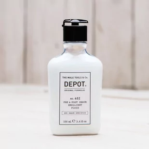 Depot Depot No 402 zmiękczający fluid przed/po goleniu 100ml - Kosmetyki do golenia - miniaturka - grafika 1