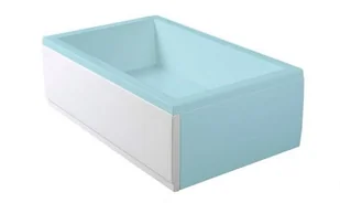 POLYSAN obudowa brodzikowa czołowa lewa DEEP PLAIN 110x36 cm 83648 - Obudowy brodzików - miniaturka - grafika 1