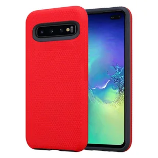 Pokrowiec Do Samsung Galaxy S10 PLUS Etui w CZERWONE GOŹDZIKI Obudowa Case Cover Ochronny Cadorabo - Etui i futerały do telefonów - miniaturka - grafika 1