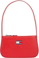 Torebki damskie - TOMMY JEANS Damska torba na ramię TJW ESS MUST AW0AW16966, czerwona (Red Hot), OS, Czerwony (czerwony gorący), One Size - miniaturka - grafika 1