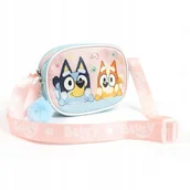 Torebki damskie - torebka torebeczka na ramię dziecięca brokat piesek Bingo i Bluey Blue - miniaturka - grafika 1