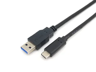 Equip 128344 kabel USB 2 m USB 3.2 Gen 1 (3.1 Gen 1) USB A USB C Czarny - Kable komputerowe i do monitorów - miniaturka - grafika 1