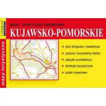 Literat Mapa i praktyczny przewodnik - kujawsko-pomorskie - Opracowanie zbiorowe - Atlasy i mapy - miniaturka - grafika 1