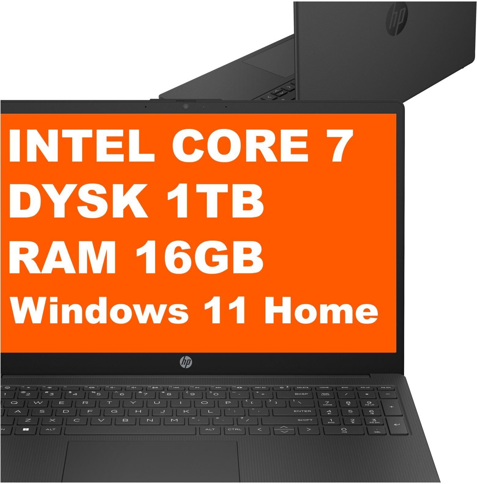 HP 15-fd0003na / D37J2EA / Core 7 / 16GB / 1TB / Intel Graphics / 15,6