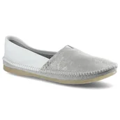 Baleriny - Maciejka, Baleriny, 01930-05/00-0 Biały Srebrne Paski, rozmiar 41 - miniaturka - grafika 1