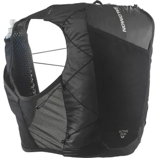 Salomon Active Skin 12 Set, plecak do biegania, czarny - Plecaki - miniaturka - grafika 1
