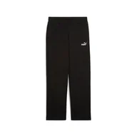 Spodnie damskie - Damskie Spodnie PUMA ESS SMALL NO. 1 LOGO COMFORT STRAIGHT PANTS TR OP 68497901 – Czarny - miniaturka - grafika 1