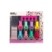 Zabawy w naśladowanie dorosłych - Zestaw do paznkoci z naklejkami Canenco - miniaturka - grafika 1