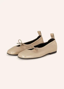 Alohas Baleriny Rosalind beige - Moda i Uroda OUTLET - miniaturka - grafika 1