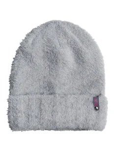 Damska Czapka zimowa ROXY RIGBY BEANIE HDWR ERJHA03562-SJEH – Szary - Czapki damskie - miniaturka - grafika 1