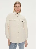 Kurtki damskie - Lee Kurtka przejściowa 112351125 Écru Relaxed Fit - miniaturka - grafika 1